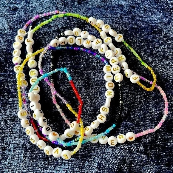 Swiftie Friendship style Memory Bracelet—get 10 favorites on one 58” STRAND - Picture 3 of 8